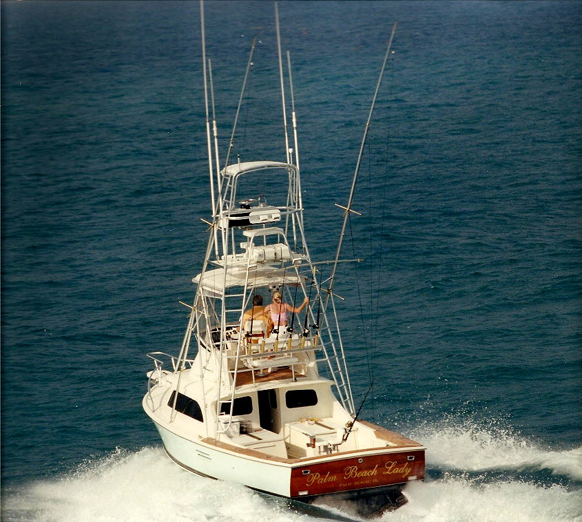 1977 31' Bertram Flybridge w/454 EFI Mercury Cruisers