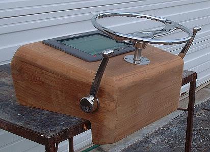 "Zero Cavity"  Teak Console Pod