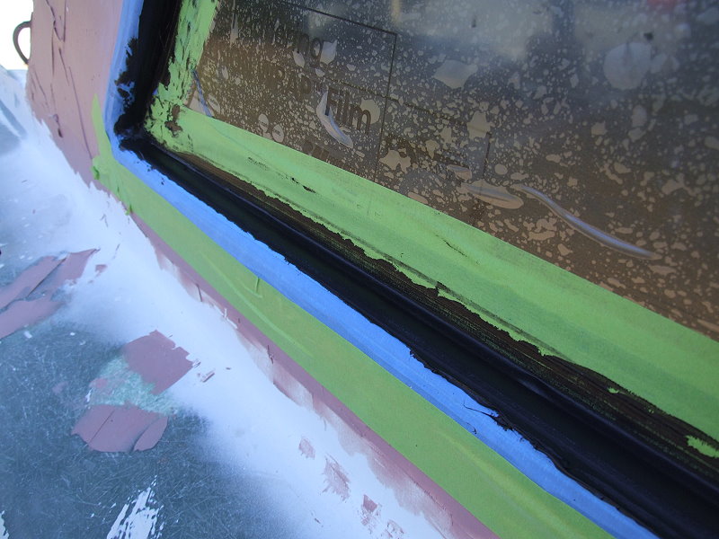 Installation of the Side Window Moldings