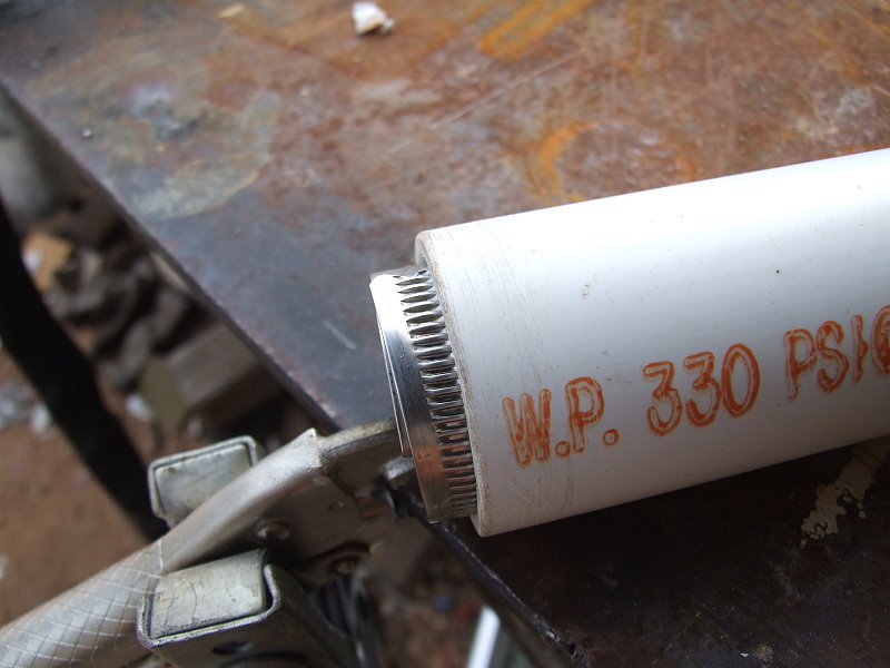 Making Anti-Collapse Rings for Suction Hose